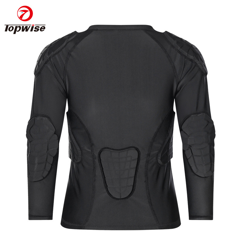 Cross-Border Children&#039;s Honeycomb Baseball Anti-Collision Clothing Protective Gear Rugby Soccer Uniform Long Sleeve Shoulder Pad Waist Pad Elbow Pad Tracksuit