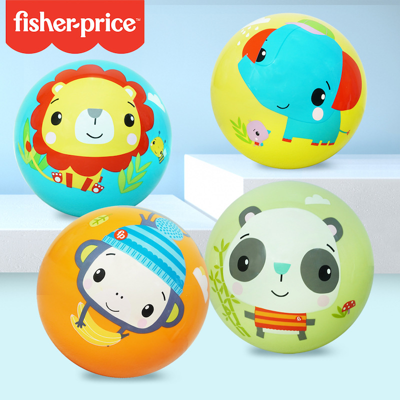 Fisher 9-Inch Pat Ball Kindergarten Children&#039;s Ball Baby Inflatable Children&#039;s Sports Toys PVC Ball Custom Wholesale