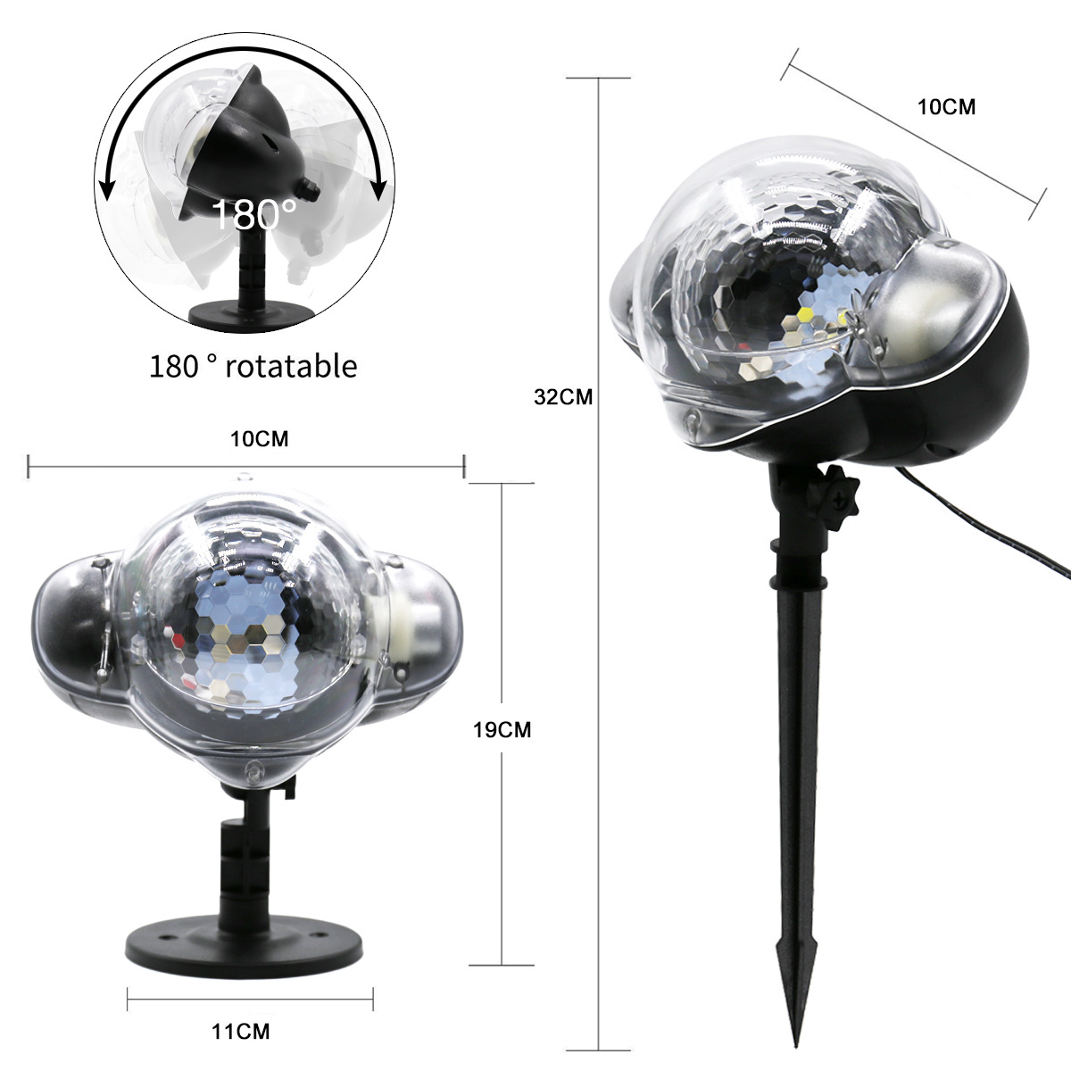 2019 New Exclusive for Cross-Border Mini Snow Light Outdoor Waterproof RF Remote Control Christmas Snow Light Lawn Lamp 2019 New Exclusive for Cross-Border Mini Snow Light Outdoor Waterproof RF Remote Control Christmas Snow Light Lawn Lamp