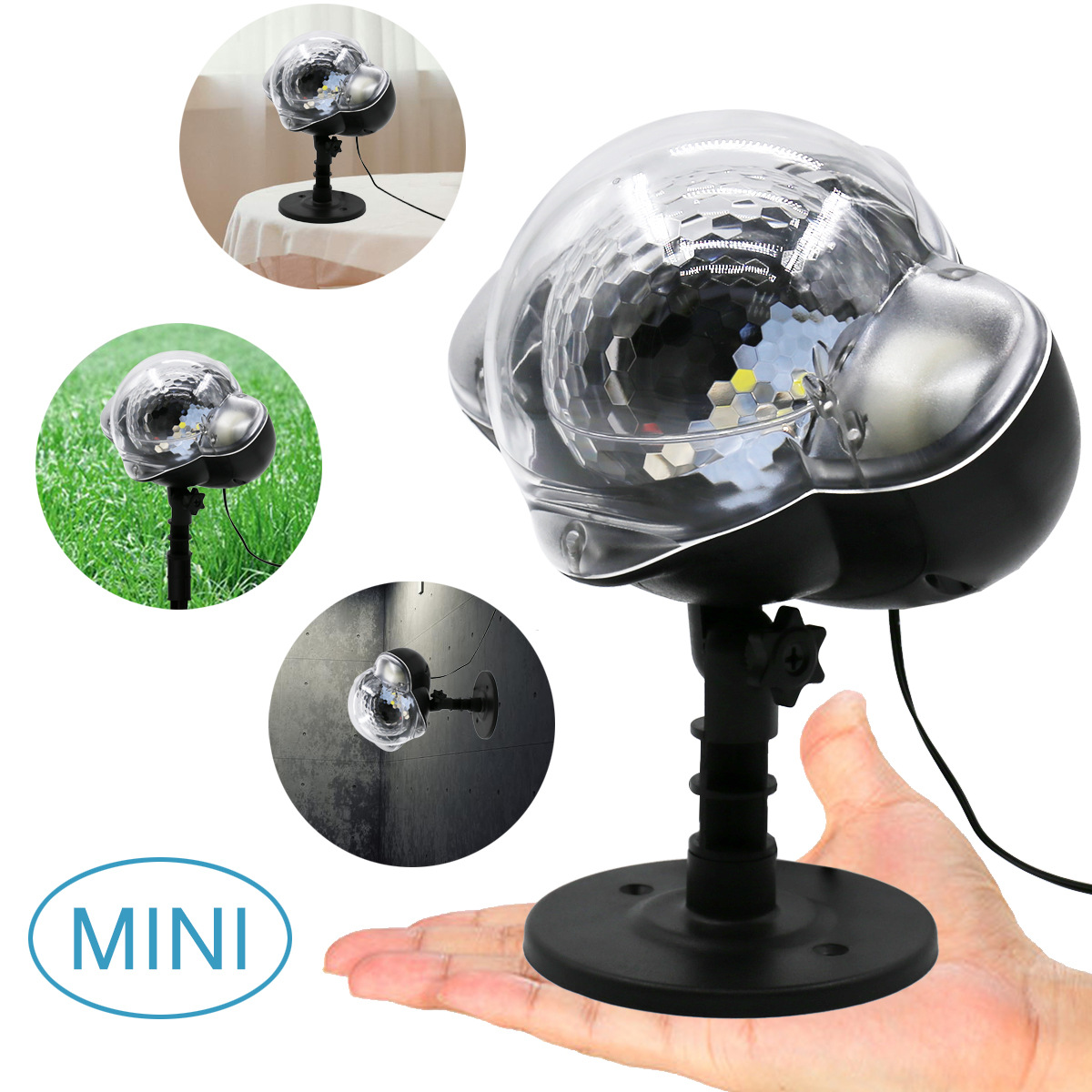 2019 New Exclusive for Cross-Border Mini Snow Light Outdoor Waterproof RF Remote Control Christmas Snow Light Lawn Lamp 2019 New Exclusive for Cross-Border Mini Snow Light Outdoor Waterproof RF Remote Control Christmas Snow Light Lawn Lamp