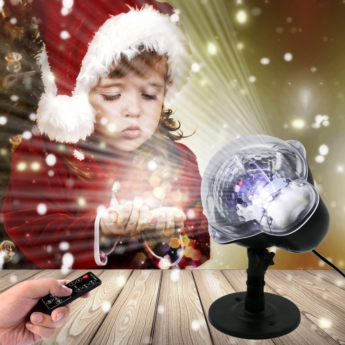 2019 New Exclusive for Cross-Border Mini Snow Light Outdoor Waterproof RF Remote Control Christmas Snow Light Lawn Lamp 2019 New Exclusive for Cross-Border Mini Snow Light Outdoor Waterproof RF Remote Control Christmas Snow Light Lawn Lamp
