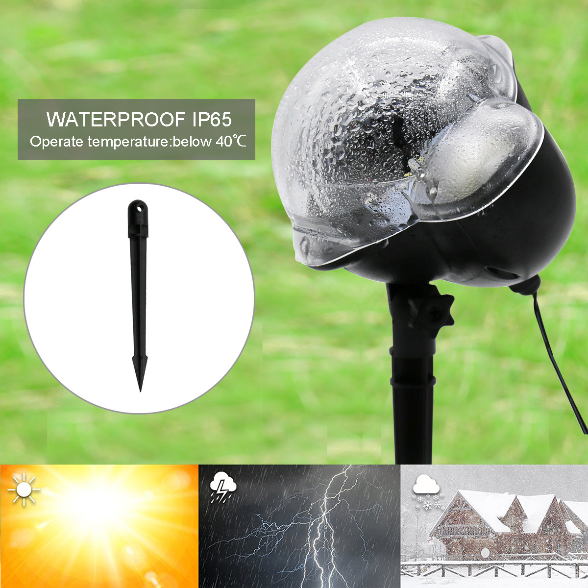 2019 New Exclusive for Cross-Border Mini Snow Light Outdoor Waterproof RF Remote Control Christmas Snow Light Lawn Lamp 2019 New Exclusive for Cross-Border Mini Snow Light Outdoor Waterproof RF Remote Control Christmas Snow Light Lawn Lamp
