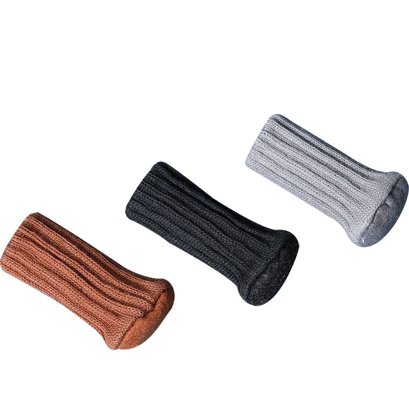 Knitted Wool Mats for Table and Chair Legs Stool Leg Protector Felt Bottom Friction Resistance Non-Slip Table Mat Floor Anti-Scratch