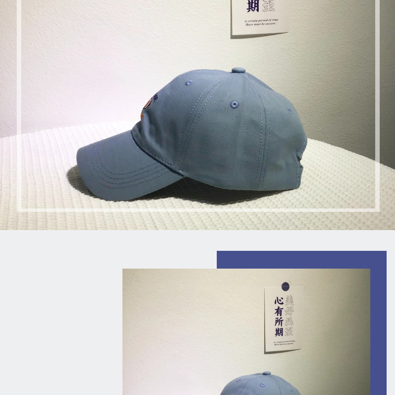 New Rugby Label Hat 2022 Spring Baseball Cap Men's and Women's Embroidered Peaked Cap Outdoor Fishing Sun Hat