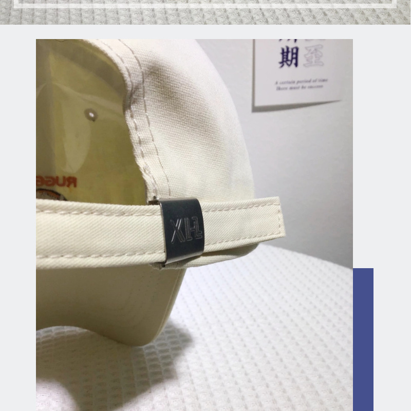 New Rugby Label Hat 2022 Spring Baseball Cap Men's and Women's Embroidered Peaked Cap Outdoor Fishing Sun Hat