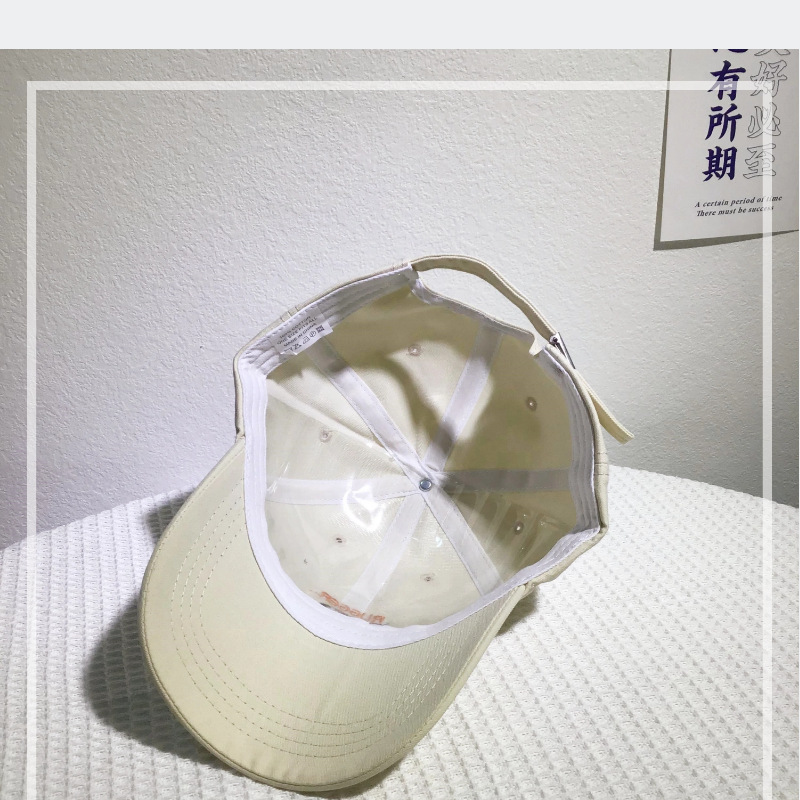 New Rugby Label Hat 2022 Spring Baseball Cap Men's and Women's Embroidered Peaked Cap Outdoor Fishing Sun Hat