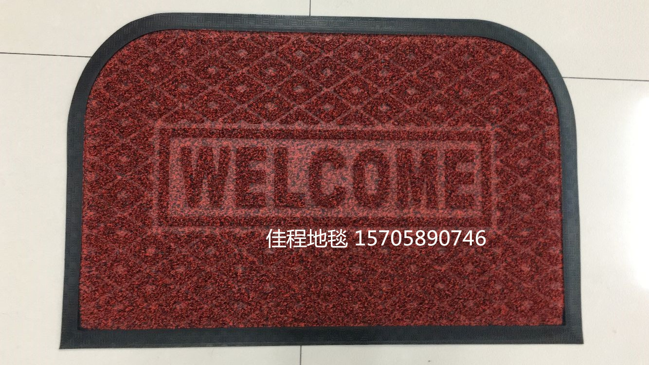 Semi circle long radius rubber lawn embossed mat lawn mat mat mat mat mat mat mat