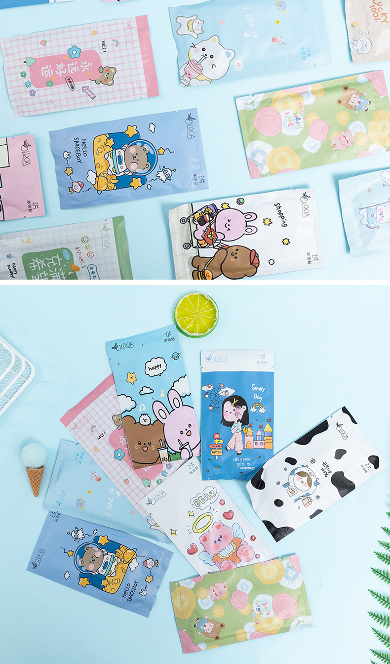 Cartoon Bag Cooling Plaster Cooling Cooling Gel Sheet Summer Summer Summer Student Military Training Heat Radiating Phone Screen Protector Adult Mobile Phone Fever Relief Patch Cartoon Bag Cooling Plaster Cooling Cooling Gel Sheet Summer Summer Summer Student Military Training Heat Radiating Phone Screen Protector Adult Mobile Phone Fever Relief Patch