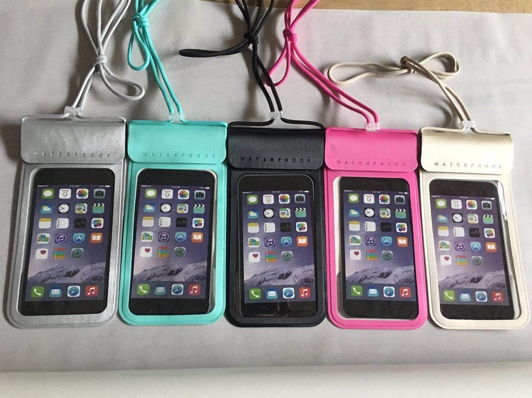 Swimming Diving Mobile Phone Waterproof Bag TPU Touch Screen Floating Dustproof Waterproof Mobile Phone Bag Transparent Mobile Phone Waterproof Cover