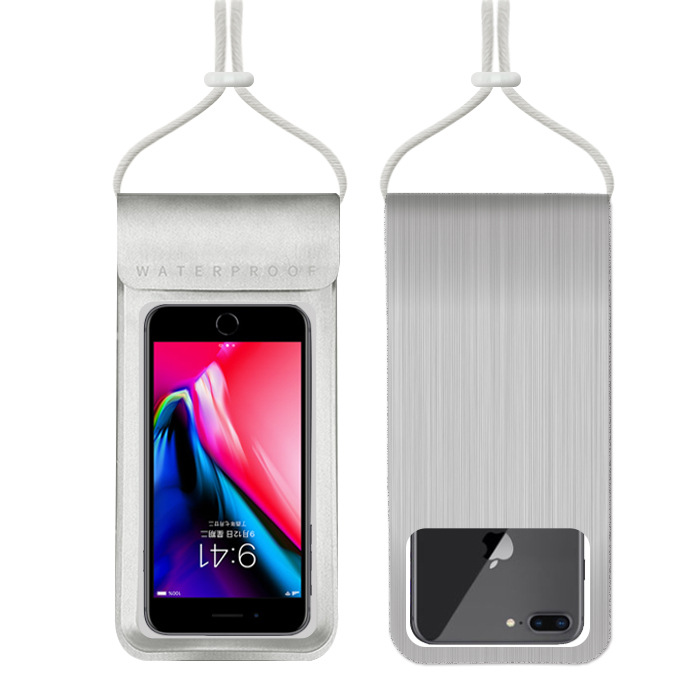 Swimming Diving Mobile Phone Waterproof Bag TPU Touch Screen Floating Dustproof Waterproof Mobile Phone Bag Transparent Mobile Phone Waterproof Cover