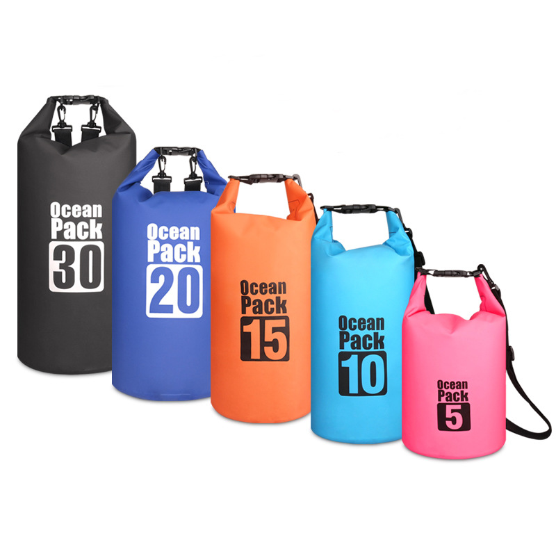 Waterproof Bag PVC Mesh Cloth Waterproof Bucket Bag Drifting Bucket Bag Waterproof Bucket Bag One Product Dropshipping