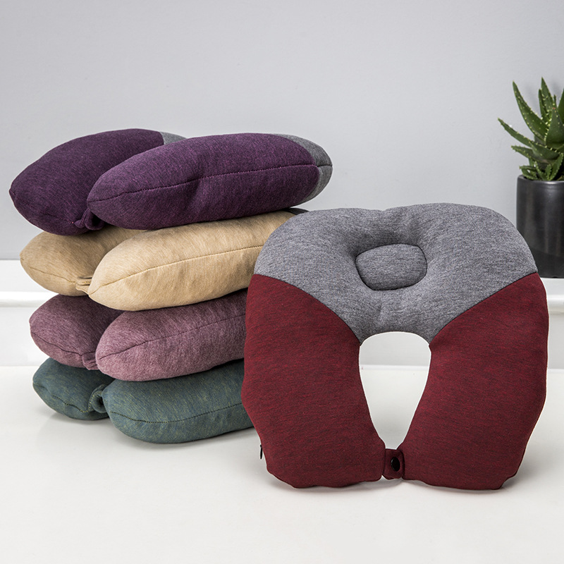 Fashion U - shaped pillow protector travel pillow portable office nap pillow neck pillow advertising gifts wholesale manufacturers