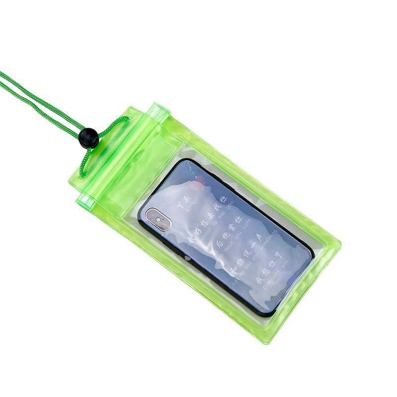 Mobile Phone Waterproof Bag Transparent Three Waterproof Mobile Phone Bag Drifting Swimming Hot Spring Waterproof Bag