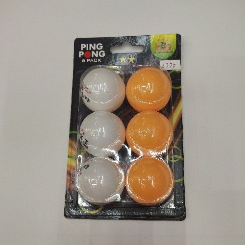 Self-produced and self-marketing 6 single card 2 star table tennis Self-produced and self-marketing 6 single card 2 star table tennis