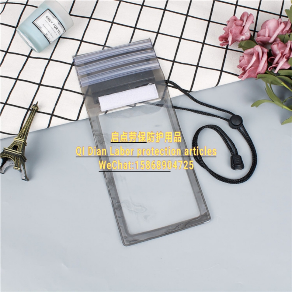Manufacturers direct shot mobile phone waterproof bag color PVC touch screen transparent waterproof bag in Laos Burma Cambodia, Thailand