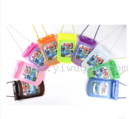 Cell phone camera waterproof bag waterproof bag dive bags floating bags waterproof battery documents sealed bag