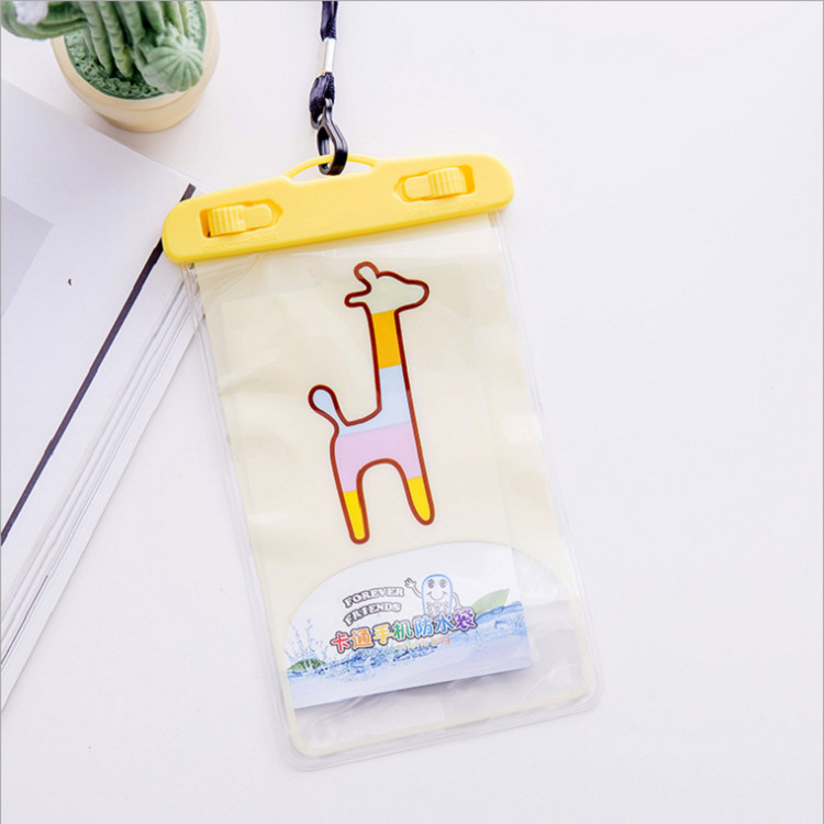Cartoon Mobile Phone Waterproof Bag New Large Outdoor iPhone Photo Transparent Waterproof Phone Set Factory Direct Sales
