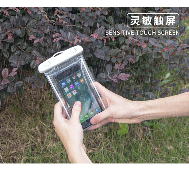 Spot Luminous Transparent Waterproof Bag Vivo Apple Huawei Xiaomi Universal Swimming Diving Mobile Phone Protective Case Spot Luminous Transparent Waterproof Bag Vivo Apple Huawei Xiaomi Universal Swimming Diving Mobile Phone Protective Case