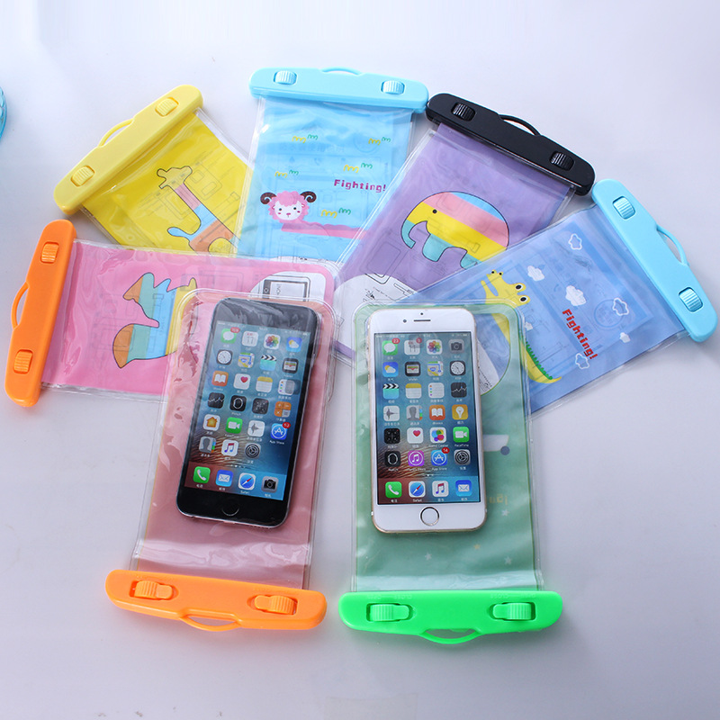 T-Card Mobile Phone Waterproof Bag Creative Colorful Animal PVC Sealed Waterproof Bag Camera Waterproof Mobile Phone Bag Wholesale