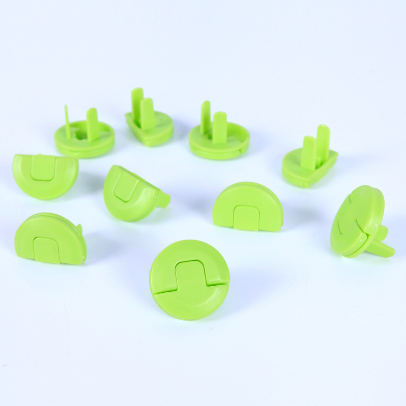 Children&#039;s Anti-Electric Shock Socket Protective Cover Jack Safety Plug Anti-Baby and Infant Touch Plug Protector 8 PCs
