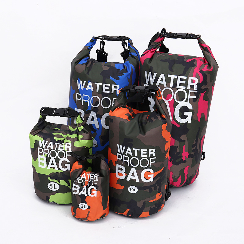 Outdoor Mountaineering Camouflage Backpack Camouflage Shoulder Bag Anti-Water Bag Bucket Bag Backpack Waterproof Bag Water Bag
