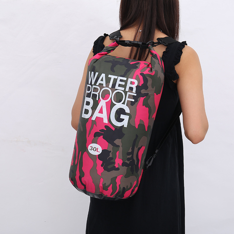 Outdoor Mountaineering Camouflage Backpack Camouflage Shoulder Bag Anti-Water Bag Bucket Bag Backpack Waterproof Bag Water Bag