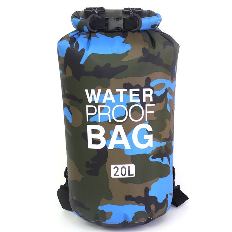 Outdoor Mountaineering Camouflage Backpack Camouflage Shoulder Bag Anti-Water Bag Bucket Bag Backpack Waterproof Bag Water Bag