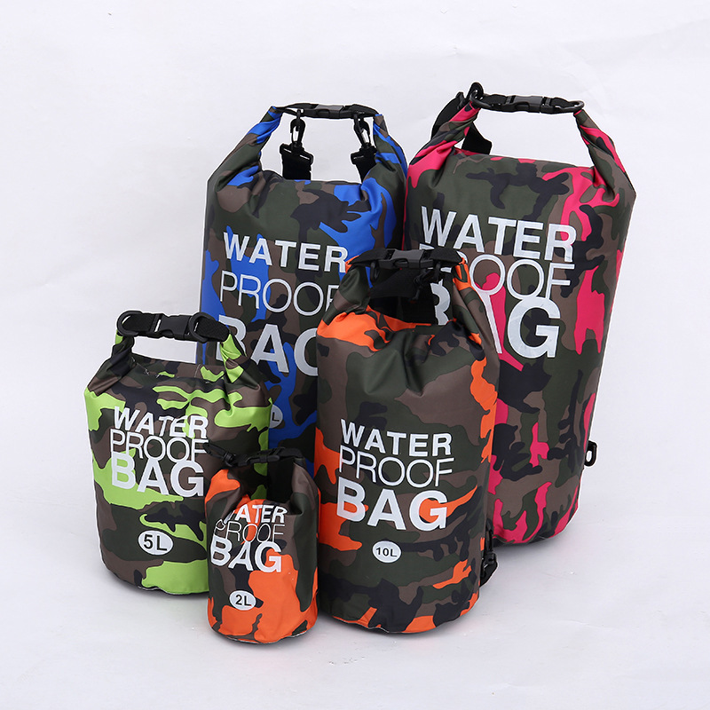 Outdoor Mountaineering Camouflage Backpack Camouflage Shoulder Bag Anti-Water Bag Bucket Bag Backpack Waterproof Bag Water Bag