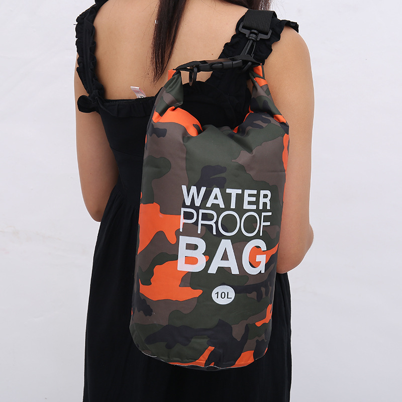 Outdoor Mountaineering Camouflage Backpack Camouflage Shoulder Bag Anti-Water Bag Bucket Bag Backpack Waterproof Bag Water Bag