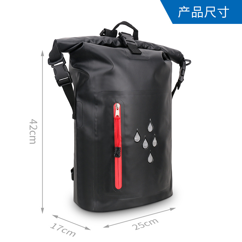 Outdoor Supplies PVC Drifting Bag MultiFunctional WaterProof Bag Men&#039;s and Women&#039;s Backpack Outdoor Waterproof Rucksack