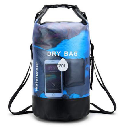 Outdoor Supplies PVC Drifting Bag MultiFunctional WaterProof Bag Men's and Women's Backpack Outdoor Waterproof Rucksack