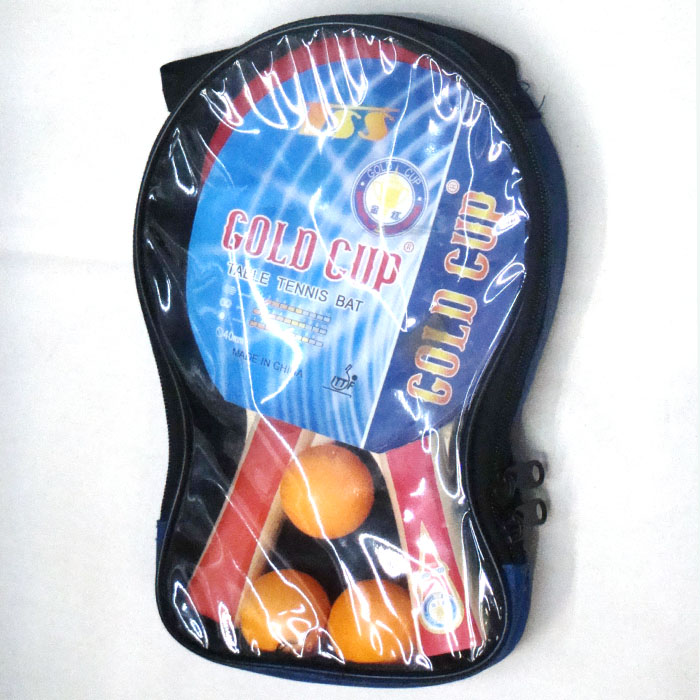Gold Cup hoist for 2 3 table tennis balls table tennis plate Pat