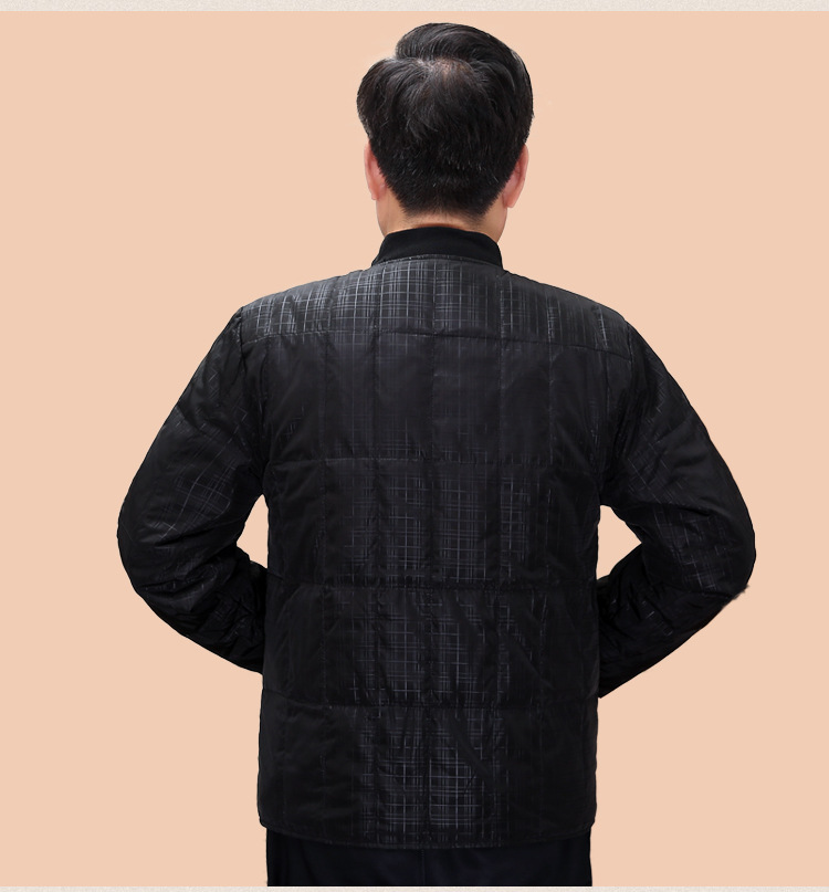 New Men's down Vest Vest Home Undershirt Liner Middle-Aged Autumn and Winter Stand-up Collar Thick Commuting Rib-Knit Cuff New Men's down Vest Vest Home Undershirt Liner Middle-Aged Autumn and Winter Stand-up Collar Thick Commuting Rib-Knit Cuff
