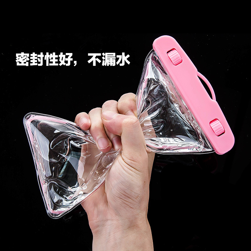 Outdoor Drifting Diving Universal Luminous Mobile Phone Waterproof Bag Underwater Swimming Touch Photograph Waterproof Cover Transparent Case