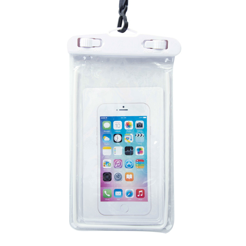 Outdoor Drifting Diving Universal Luminous Mobile Phone Waterproof Bag Underwater Swimming Touch Photograph Waterproof Cover Transparent Case