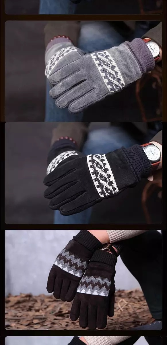 It refers to all pigskin cuff wool gloves thick super soft touch screen It refers to all pigskin cuff wool gloves thick super soft touch screen