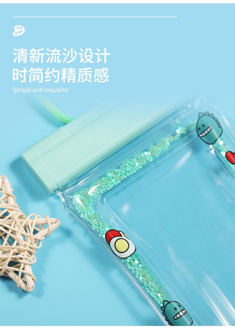 2021 New Mobile Phone Waterproof Bag Storage Swimming Diving Floating Bag PVC Transparent Cartoon Waterproof Phone Set 2021 New Mobile Phone Waterproof Bag Storage Swimming Diving Floating Bag PVC Transparent Cartoon Waterproof Phone Set