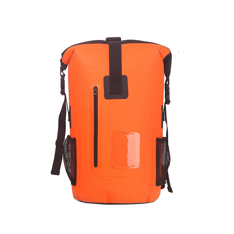 Manufacturer PVC Waterproof Bag Large Capacity Mountaineering Diving Swimming Bag Outdoor Backpack OEM Customization