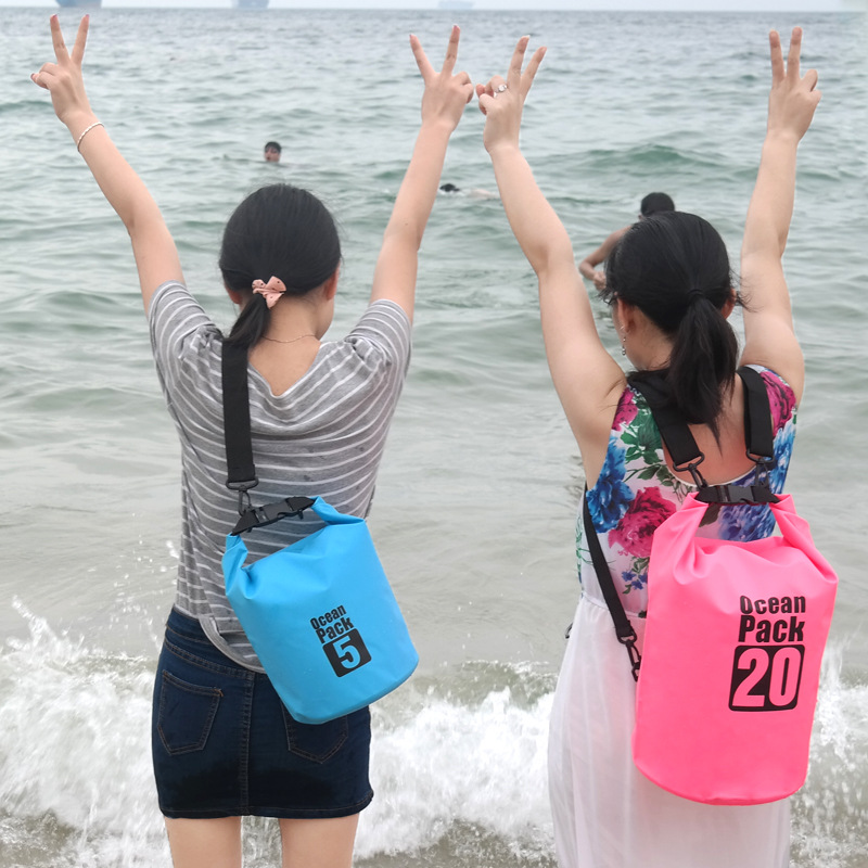 Waterproof Bag PVC Mesh Cloth Waterproof Bucket Bag Drifting Bucket Bag Waterproof Bucket Bag One Product Dropshipping