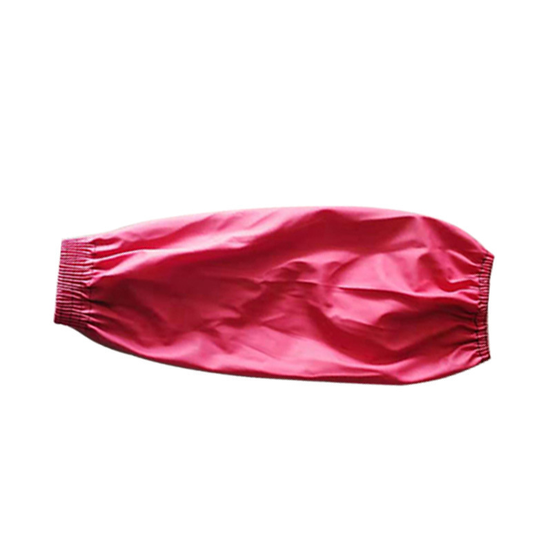 Waterproof and Oil-Proof Leather Cuff Adult Long Thick Oversleeve Xiao Guang Leather Flat Oversleeve Factory Household Labor Protection Oversleeve