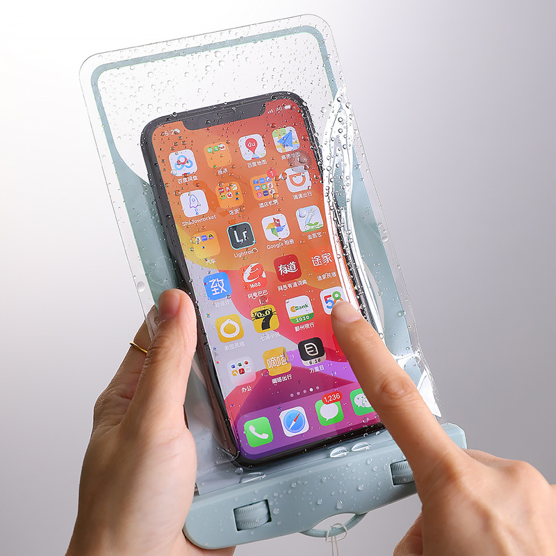 Mobile Phone Waterproof Bag Can Be Touchscreen Swimming Waterproof Phone Set Take-out Dedicated Phone Envelope Bag Rider Waterproof Bag