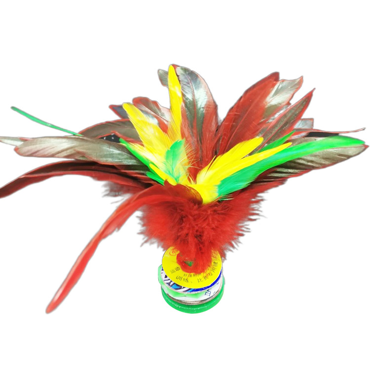 Factory Wholesale Shuttlecock Dire Shuttlecock Student Competition Key Ball Adult Fitness Sporting Goods Kick Shuttlecock Big Flower Shuttlecock