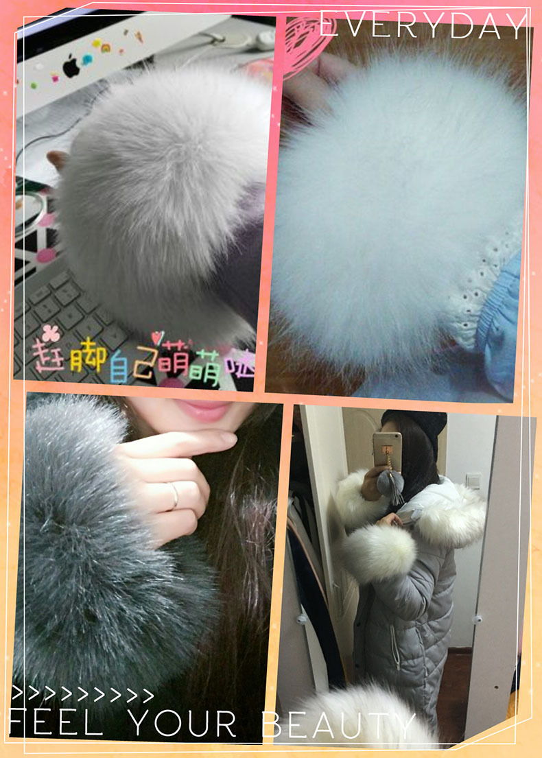 Raccoon Fur Fox Fur Imitation Fur Fur Hand Ring Fur Wristband Women's Oversleeve Imitation Rabbit Fur Bracelet Cuff Wristband Raccoon Fur Fox Fur Imitation Fur Fur Hand Ring Fur Wristband Women's Oversleeve Imitation Rabbit Fur Bracelet Cuff Wristband