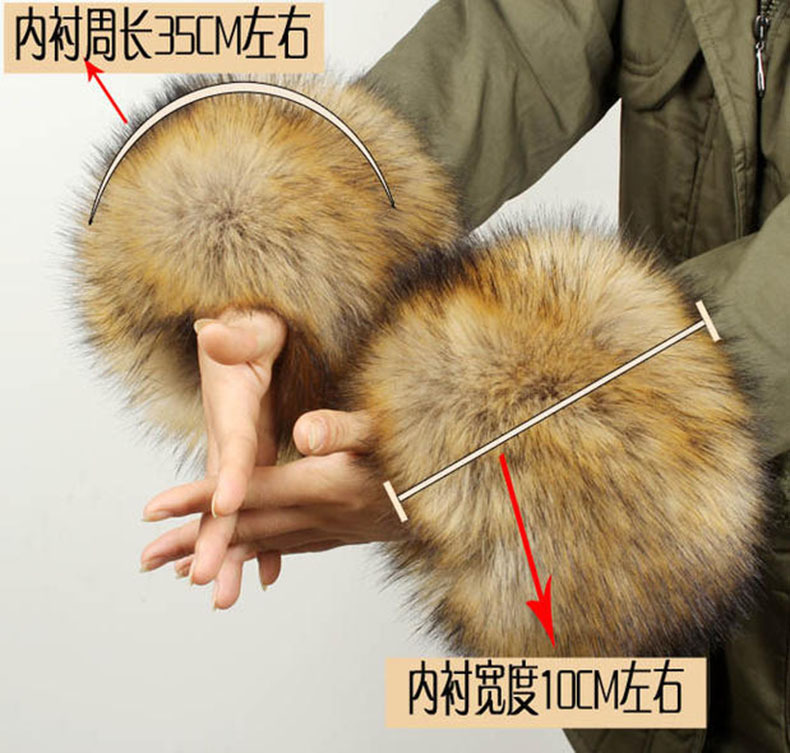 Raccoon Fur Fox Fur Imitation Fur Fur Hand Ring Fur Wristband Women's Oversleeve Imitation Rabbit Fur Bracelet Cuff Wristband Raccoon Fur Fox Fur Imitation Fur Fur Hand Ring Fur Wristband Women's Oversleeve Imitation Rabbit Fur Bracelet Cuff Wristband