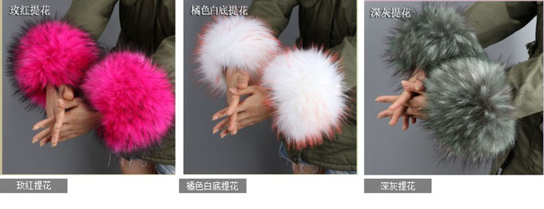 Raccoon Fur Fox Fur Imitation Fur Fur Hand Ring Fur Wristband Women's Oversleeve Imitation Rabbit Fur Bracelet Cuff Wristband Raccoon Fur Fox Fur Imitation Fur Fur Hand Ring Fur Wristband Women's Oversleeve Imitation Rabbit Fur Bracelet Cuff Wristband
