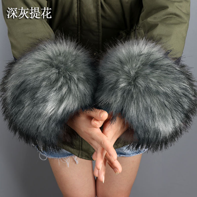 Raccoon Fur Fox Fur Imitation Fur Fur Hand Ring Fur Wristband Women's Oversleeve Imitation Rabbit Fur Bracelet Cuff Wristband Raccoon Fur Fox Fur Imitation Fur Fur Hand Ring Fur Wristband Women's Oversleeve Imitation Rabbit Fur Bracelet Cuff Wristband
