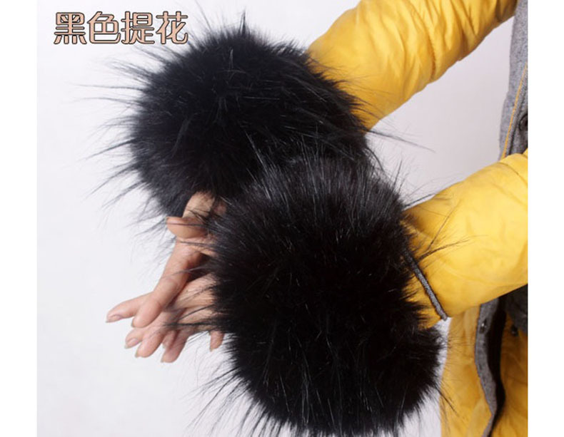 Raccoon Fur Fox Fur Imitation Fur Fur Hand Ring Fur Wristband Women's Oversleeve Imitation Rabbit Fur Bracelet Cuff Wristband Raccoon Fur Fox Fur Imitation Fur Fur Hand Ring Fur Wristband Women's Oversleeve Imitation Rabbit Fur Bracelet Cuff Wristband