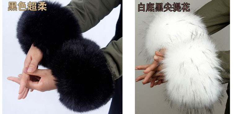 Raccoon Fur Fox Fur Imitation Fur Fur Hand Ring Fur Wristband Women's Oversleeve Imitation Rabbit Fur Bracelet Cuff Wristband Raccoon Fur Fox Fur Imitation Fur Fur Hand Ring Fur Wristband Women's Oversleeve Imitation Rabbit Fur Bracelet Cuff Wristband