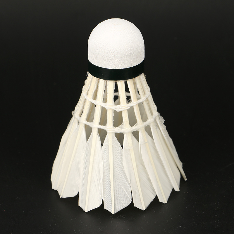 Factory Supply Competition Training High Quality Badminton Adult Durable 12 PCs Badminton Drake Feather Shuttlecock Wholesale