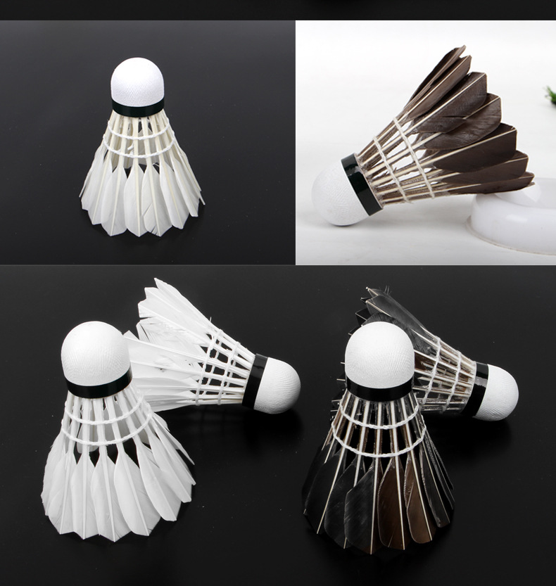 Factory Supply Competition Training High Quality Badminton Adult Durable 12 PCs Badminton Drake Feather Shuttlecock Wholesale Factory Supply Competition Training High Quality Badminton Adult Durable 12 PCs Badminton Drake Feather Shuttlecock Wholesale